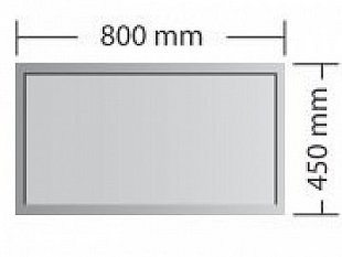 Podkladové sklo Oslo 800 x 450 x 6 mm PS -OSL-6